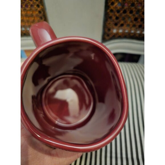 NWT Rae Dunn Artisan by Magenta Red Cozy Coffee Mug Fall Farmhouse - Picture 7 of 9